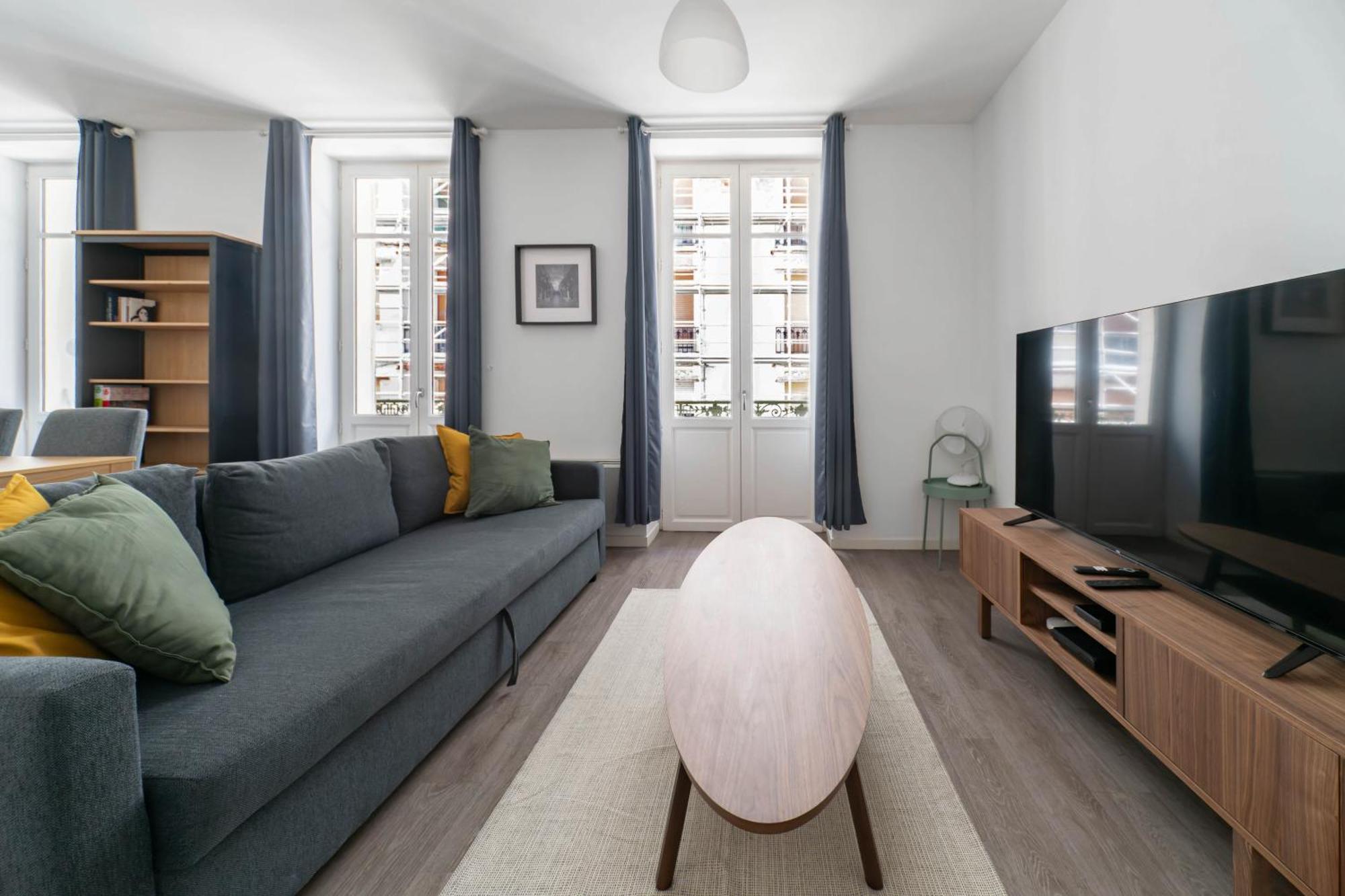 Le Brit - Grand Appartement Design, 3 Chambres, Centre Ville Vichy Exterior foto